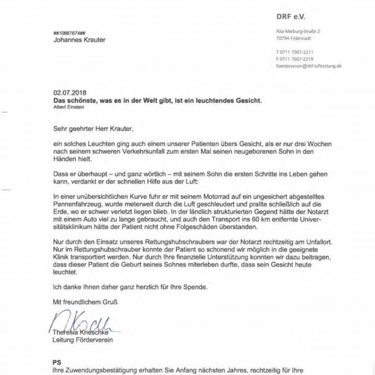 2 Dankschreiben DRF 02 07 18