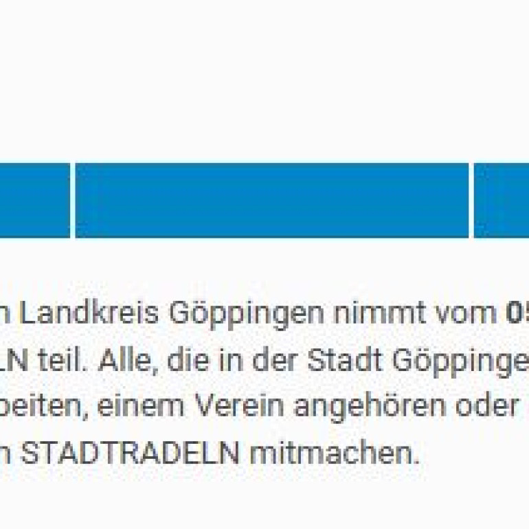 1 Teilnahme Goeppingen